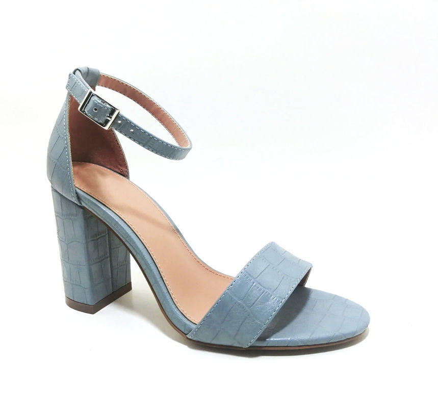 customized รีสินสโตน รองเท้ารองเท้าส้นสูง เปิดนิ้ว Stiletto รองเท้าส้นสูง