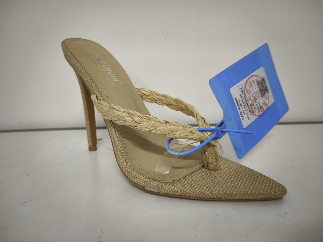 OEM สี สตรี Stiletto Heels ด้วยวัสดุยาง Outsole Heel สูง 3-4.5In