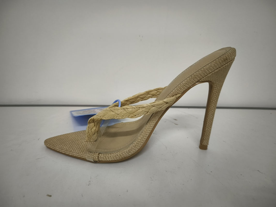 OEM สี สตรี Stiletto Heels ด้วยวัสดุยาง Outsole Heel สูง 3-4.5In